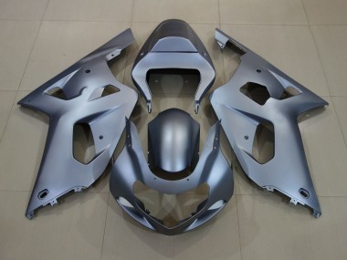 01-03 Argent Mat GSXR 600-750 Carénage Moto
