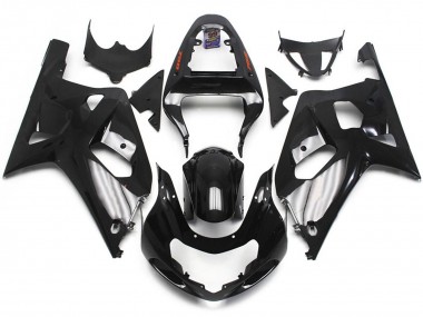 01-03 Noir Brillant GSXR 600-750 Carénage Moto