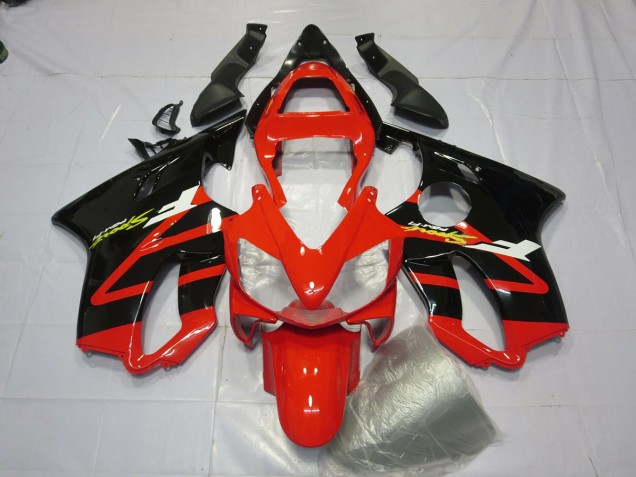 01-03 Noir Brillant & Rouge CBR600 F4i Carénage Moto 01-03 Noir Brillant & Rouge CBR600 F4i Carénage Moto