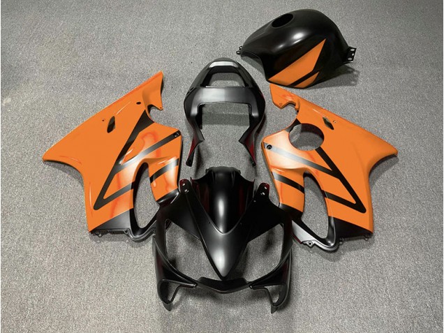 01-03 Noir Mat & Orange CBR600 F4i Carénage Moto 01-03 Noir Mat & Orange CBR600 F4i Carénage Moto