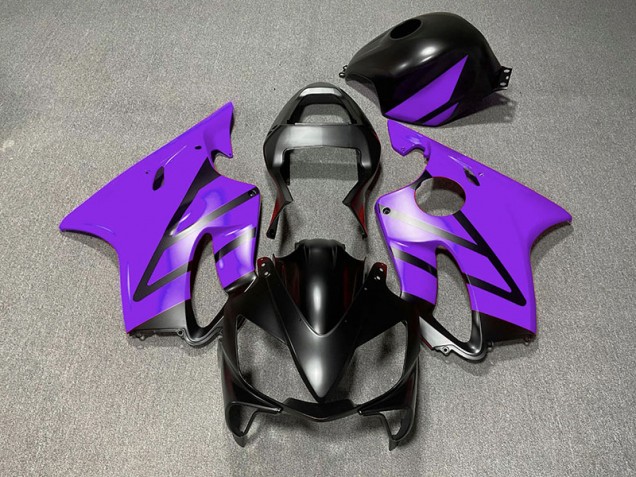 01-03 Noir Mat & Violet CBR600 F4i Carénage Moto 01-03 Noir Mat & Violet CBR600 F4i Carénage Moto