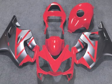01-03 Rouge & Argent Mat CBR600 F4i Carénage Moto