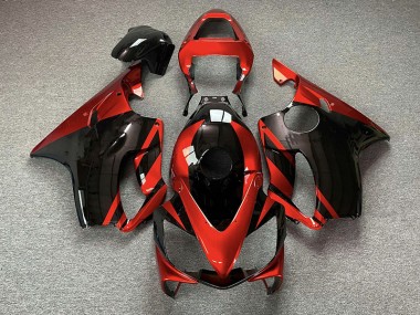 01-03 Rouge Brillant & Noir CBR600 F4i Carénage Moto