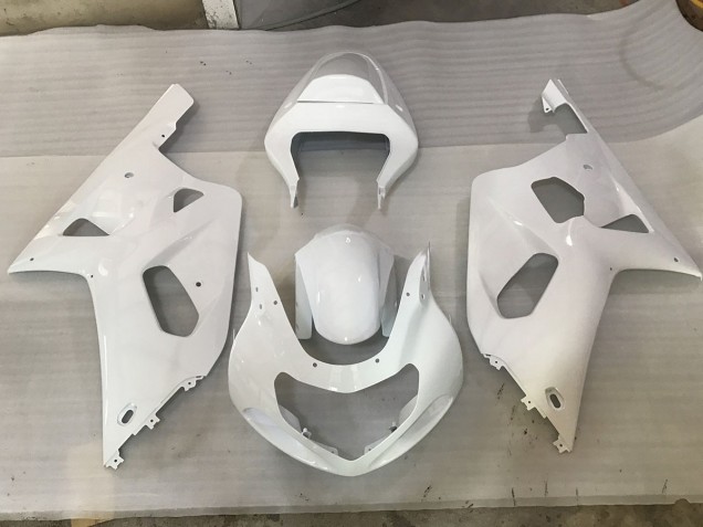 01-03 Rs Blanc GSXR 600-750 Carénage Moto 01-03 Rs Blanc GSXR 600-750 Carénage Moto