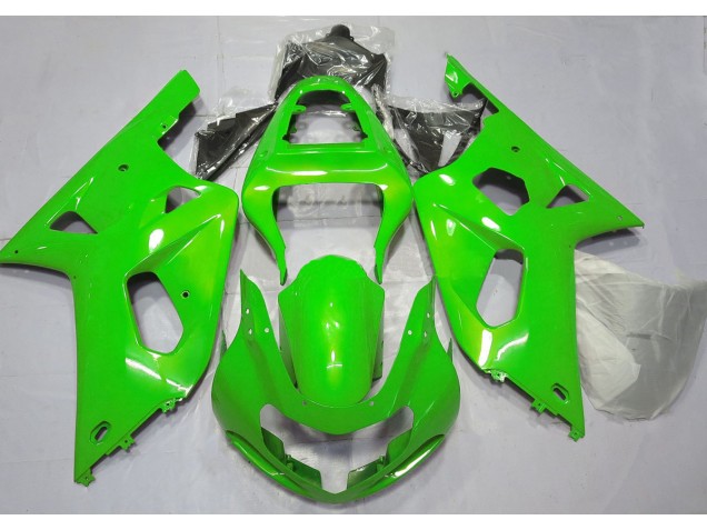 01-03 Vert Clair GSXR 600-750 Carénage Moto 01-03 Vert Clair GSXR 600-750 Carénage Moto