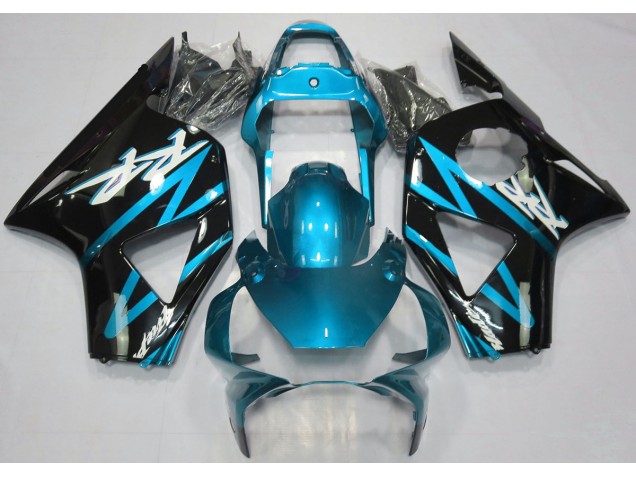 02-03 Bleu Clair Électrique CBR954RR Carénage Moto