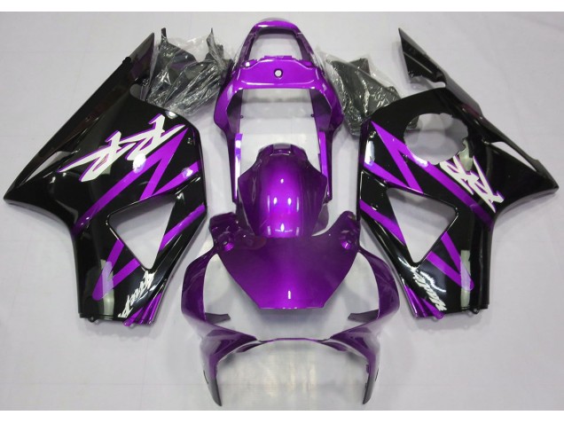 02-03 Violet Électrique CBR954RR Carénage Moto 02-03 Violet Électrique CBR954RR Carénage Moto