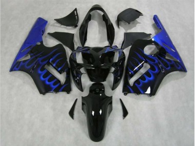 02-05 Flamme Bleue ZX12R Carénage Moto