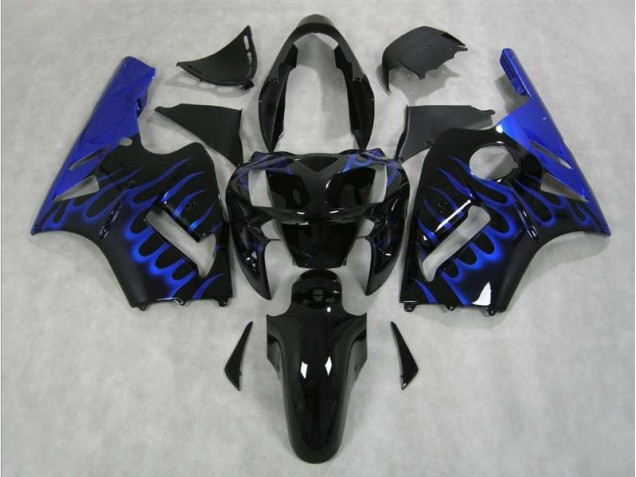02-05 Flamme Bleue ZX12R Carénage Moto