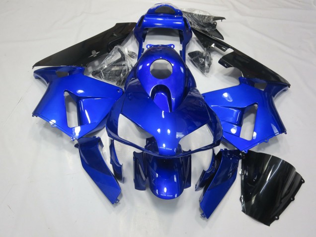 03-04 Bleu Profond CBR600RR Carénage Moto 03-04 Bleu Profond CBR600RR Carénage Moto
