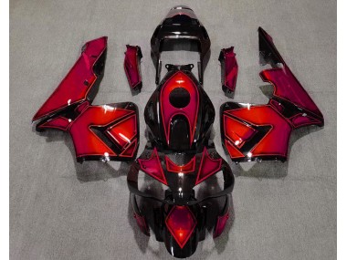 03-04 Conception Spéciale Rouge CBR600RR Carénage Moto