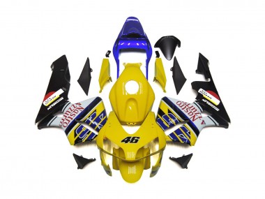 03-04 Jaune Nastro Azzurro 46 CBR600RR Carénage Moto