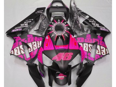 03-04 Rose Vif Rossi Repsol CBR600RR Carénage Moto