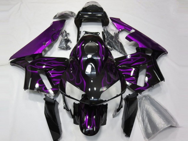03-04 Violet Flamme CBR600RR Carénage Moto 03-04 Violet Flamme CBR600RR Carénage Moto