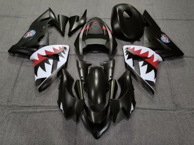 04-05 Bomber Betty Noir Mat ZX10R Carénage Moto
