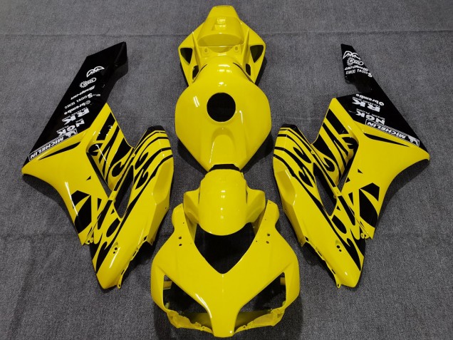 04-05 Giallo Nero Fiamma CBR1000RR Carénage Moto