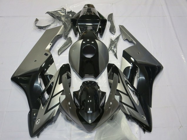 04-05 Noir & Argent CBR1000RR Carénage Moto 04-05 Noir & Argent CBR1000RR Carénage Moto