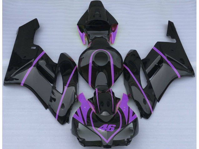 04-05 Noir Brillant & Violet CBR1000RR Carénage Moto 04-05 Noir Brillant & Violet CBR1000RR Carénage Moto
