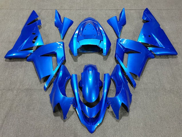 04-05 Perle Bleu Vif ZX10R Carénage Moto