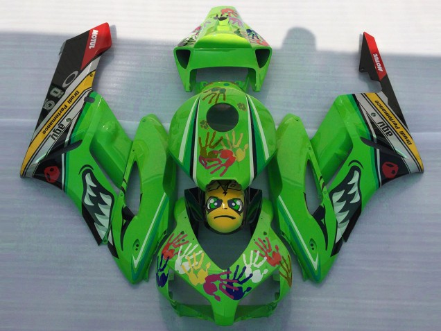 04-05 Requin Vert CBR1000RR Carénage Moto 04-05 Requin Vert CBR1000RR Carénage Moto