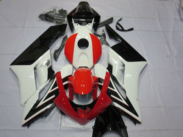 04-05 Rouge Noir & Blanc CBR1000RR Carénage Moto 04-05 Rouge Noir & Blanc CBR1000RR Carénage Moto