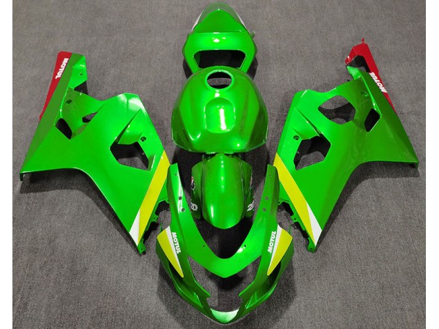 04-05 Vert Brillant GSXR 600-750 Carénage Moto