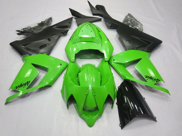 04-05 Vert Total ZX10R Carénage Moto 04-05 Vert Total ZX10R Carénage Moto