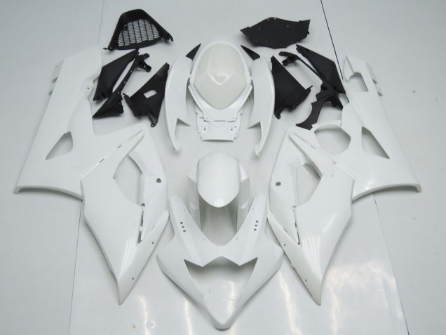 05-06 Blanc Brillant GSXR 1000 Carénage Moto 05-06 Blanc Brillant GSXR 1000 Carénage Moto