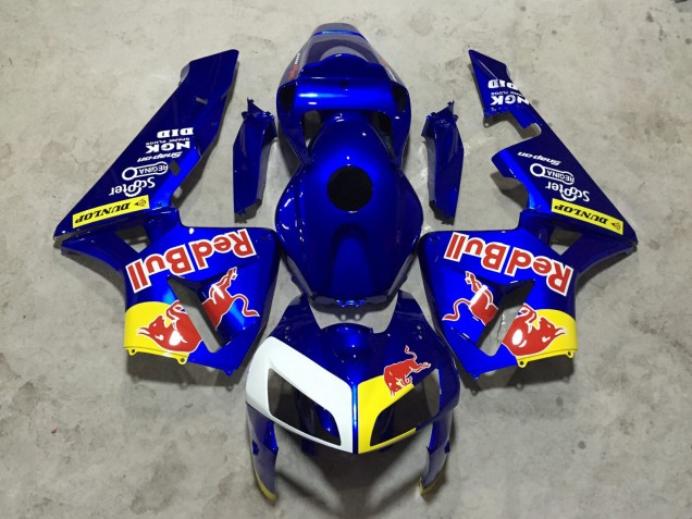 05-06 Bleu Rouge Taureau CBR600RR Carénage Moto 05-06 Bleu Rouge Taureau CBR600RR Carénage Moto