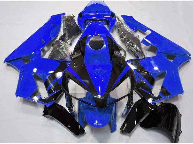 05-06 Design Bleu Brillant & Noir CBR600RR Carénage Moto 05-06 Design Bleu Brillant & Noir CBR600RR Carénage Moto