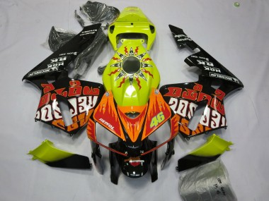 05-06 Jaune Vif Rossi CBR600RR Carénage Moto