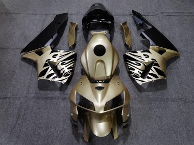 05-06 Noir Doré CBR600RR Carénage Moto