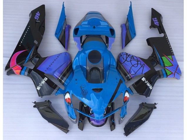 05-06 Requin Bleu CBR600RR Carénage Moto