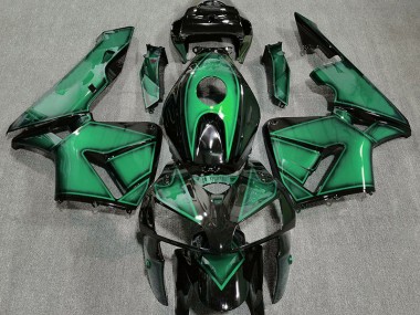 05-06 Vert Clair Profond CBR600RR Carénage Moto