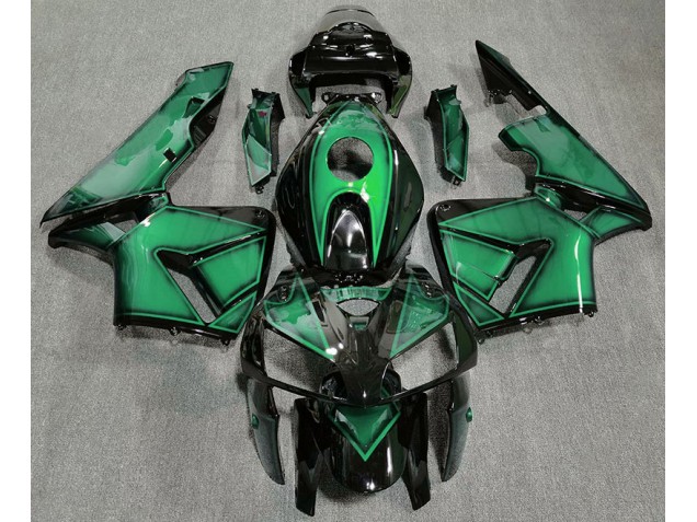 05-06 Vert Clair Profond CBR600RR Carénage Moto 05-06 Vert Clair Profond CBR600RR Carénage Moto