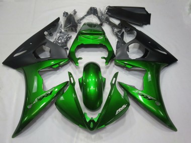 05 Vert Foncé Brillant R6 Carénage Moto