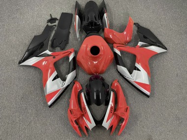 06-07 Conception Rouge GSXR 600-750 Carénage Moto