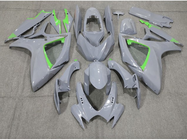 06-07 Nardo & Garniture Verte GSXR 600-750 Carénage Moto