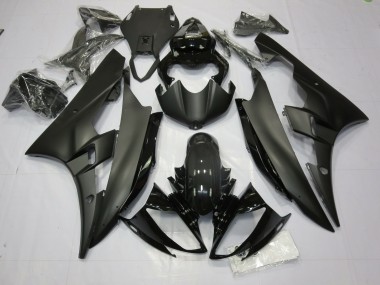 06-07 Noir Mat & Brillant R6 Carénage Moto