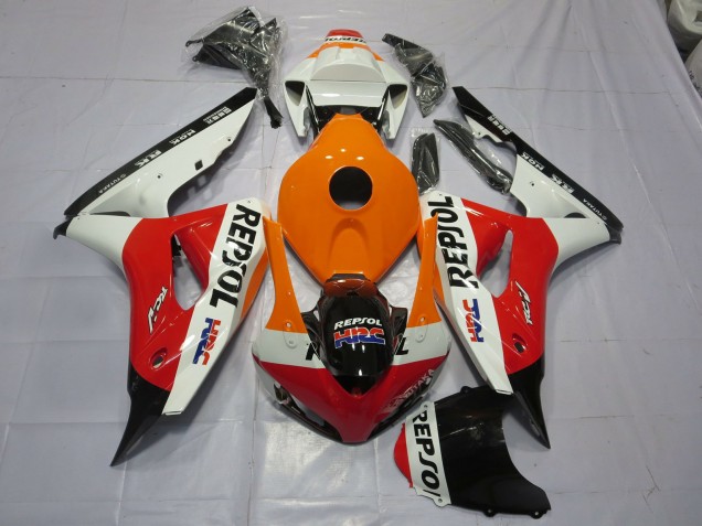 06-07 Orange Repsol CBR1000RR Carénage Moto