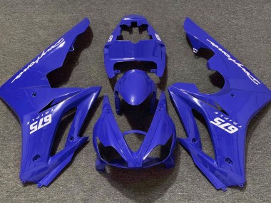 06-08 Bleu Brillant Daytona 675 Carénage Moto