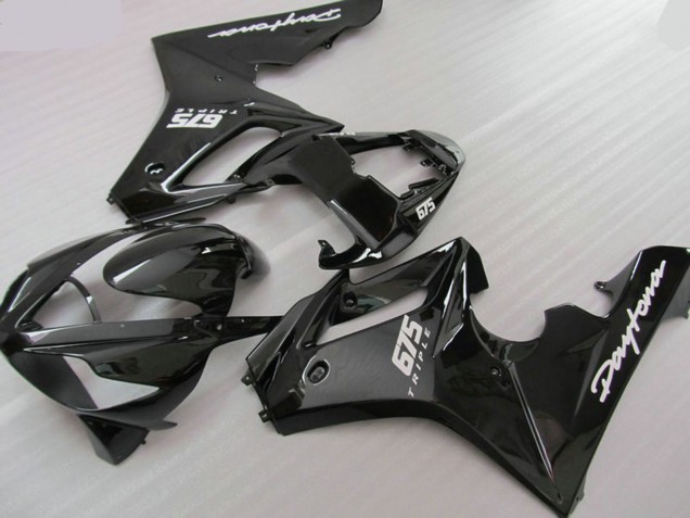 06-08 Noir Triple Daytona 675 Carénage Moto 06-08 Noir Triple Daytona 675 Carénage Moto