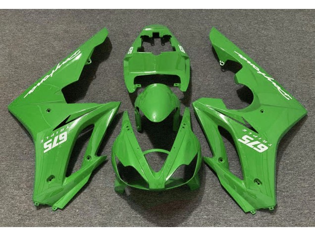 06-08 Vert Brillant Daytona 675 Carénage Moto 06-08 Vert Brillant Daytona 675 Carénage Moto
