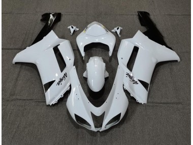 07-08 Blanc Brillant Uni ZX6R Carénage Moto