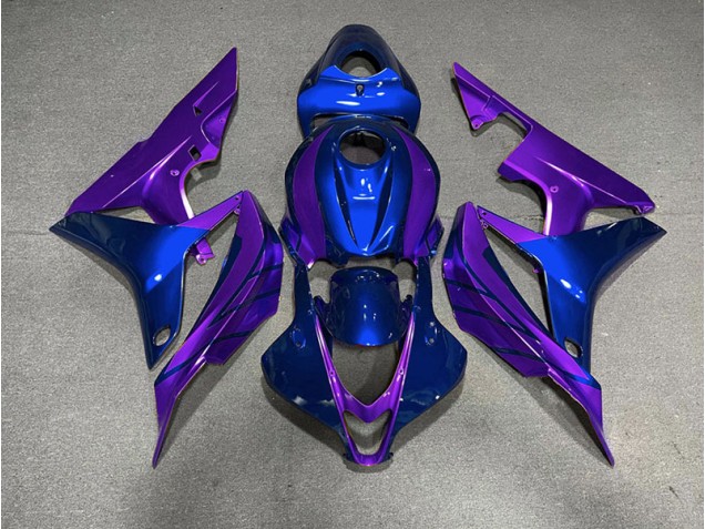 07-08 Bleu Violet CBR600RR Carénage Moto 07-08 Bleu Violet CBR600RR Carénage Moto