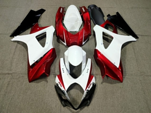 07-08 Conception Personnalisée Rouge GSXR 1000 Carénage Moto 07-08 Conception Personnalisée Rouge GSXR 1000 Carénage Moto