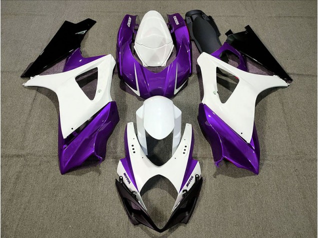 07-08 Conception Personnalisée Violet GSXR 1000 Carénage Moto