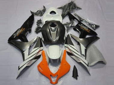 07-08 Noir Gris & Orange CBR600RR Carénage Moto