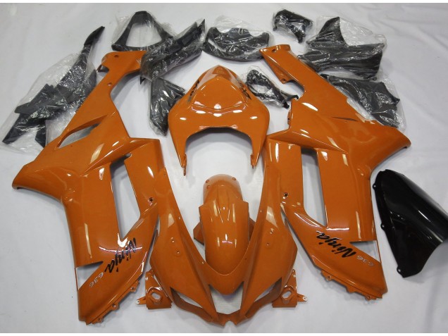 07-08 Orange Brillant ZX6R Carénage Moto