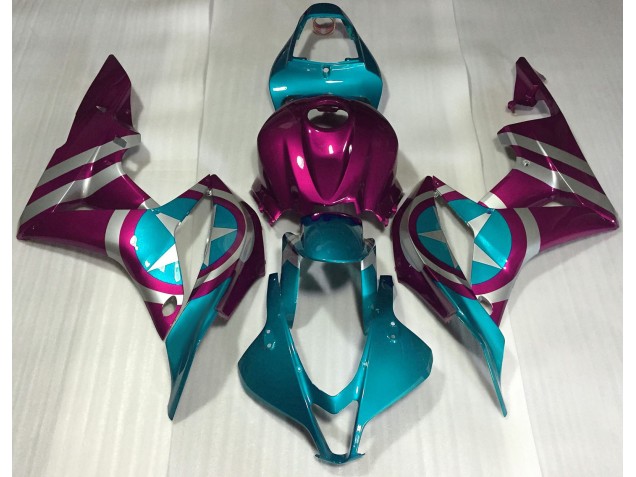 07-08 Rose Captain America CBR600RR Carénage Moto